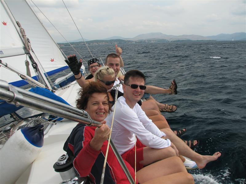 Training courses for companies under the sails