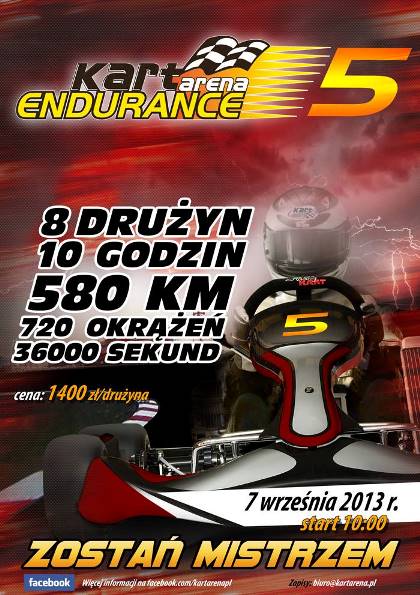 Kart Arena Endurance już we wrześniu!
