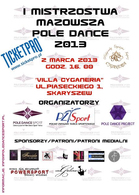 Mistrzostwa Pole Dance 2013